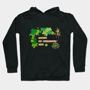 Jigging Through Joy: A St. Patrick's Day Celebration Hoodie